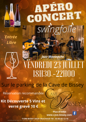 APÉRO CONCERT : Vendredi 23 Juillet