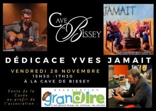 Yves JAMAIT - Dédicace de la Cuvée