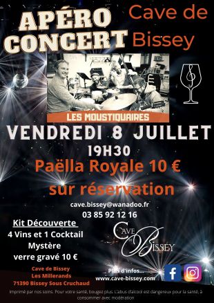 "APERO CONCERT VENDREDI 08 JUILLET"